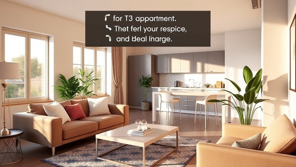 appartements t3 spacieux et abordables