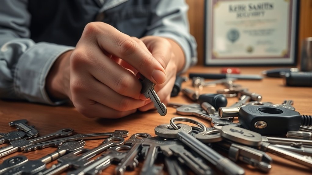 Les serruriers certifiés assurent la sécurité