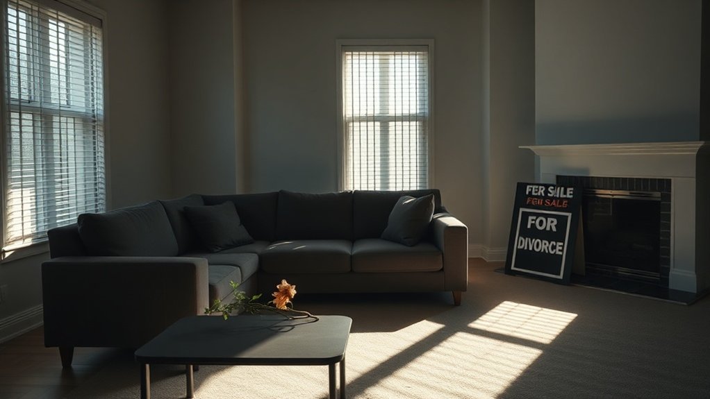 Le divorce complique les transactions immobilières