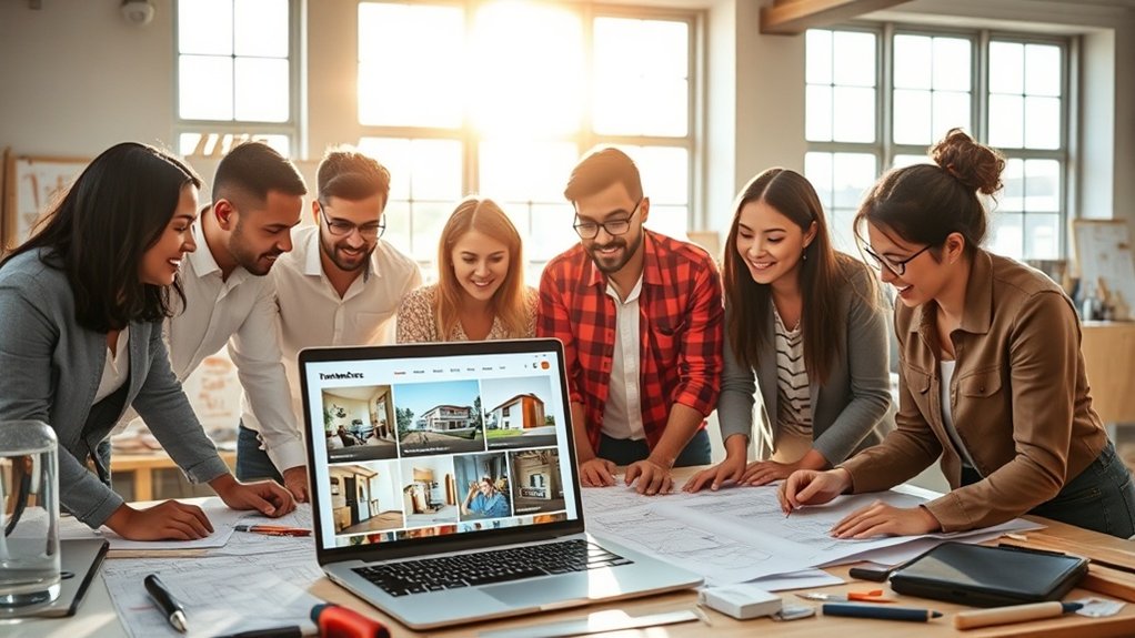 plateforme de marché de rénovation numérique