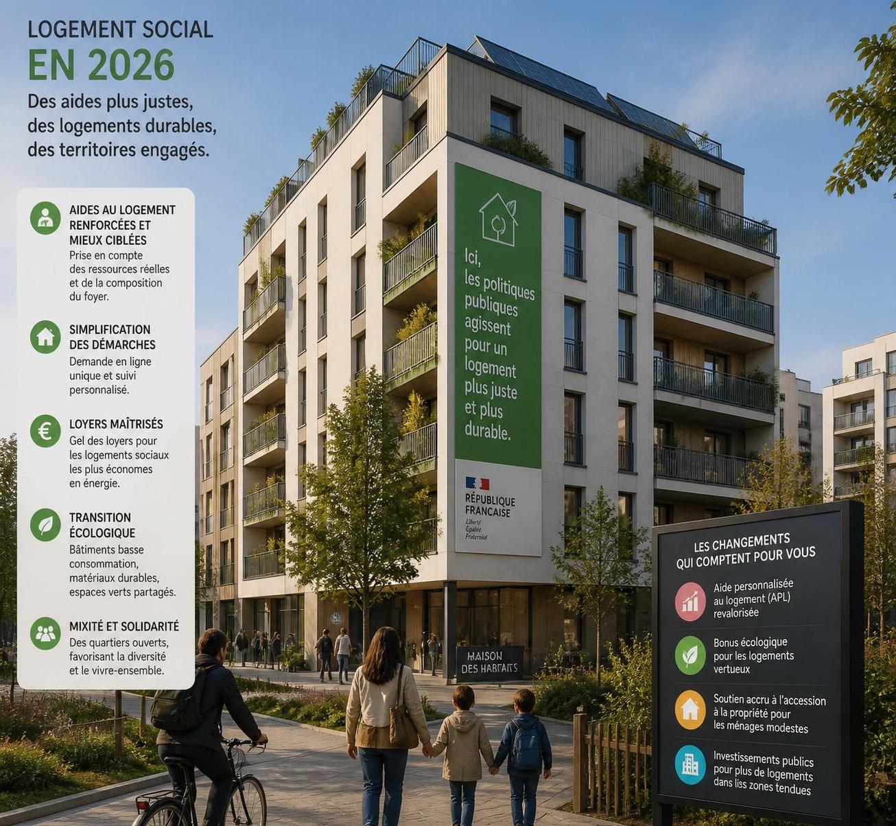 découvrez les aides et dispositifs du gouvernement en 2026 pour accéder au logement social. comprenez les démarches, critères et bénéficiaires pour faciliter votre démarche.
