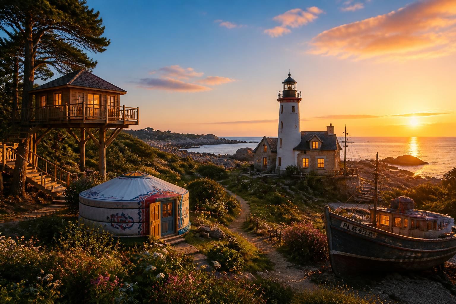 explorez des logements insolites en bretagne pour vivre un séjour unique et mémorable au cœur de paysages authentiques et dépaysants.