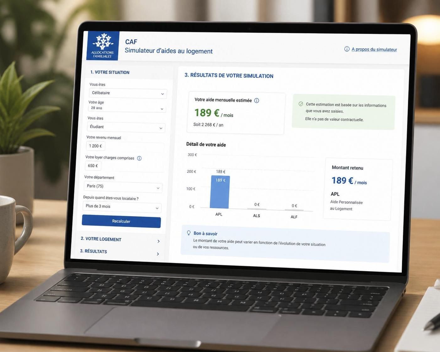 découvrez comment estimer rapidement vos droits aux aides au logement de la caf grâce à notre simulation facile et précise.